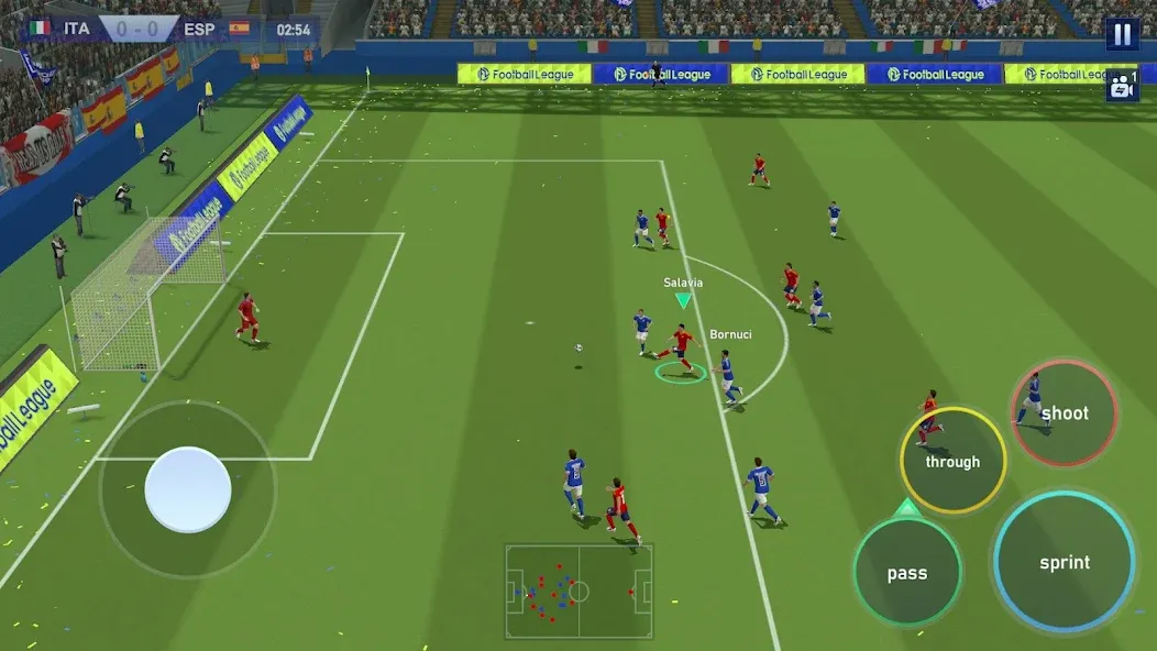 Football League 2024 (Футбольная Лига 2023) [MOD: Мод Меню/Взлом] - Скриншот 1