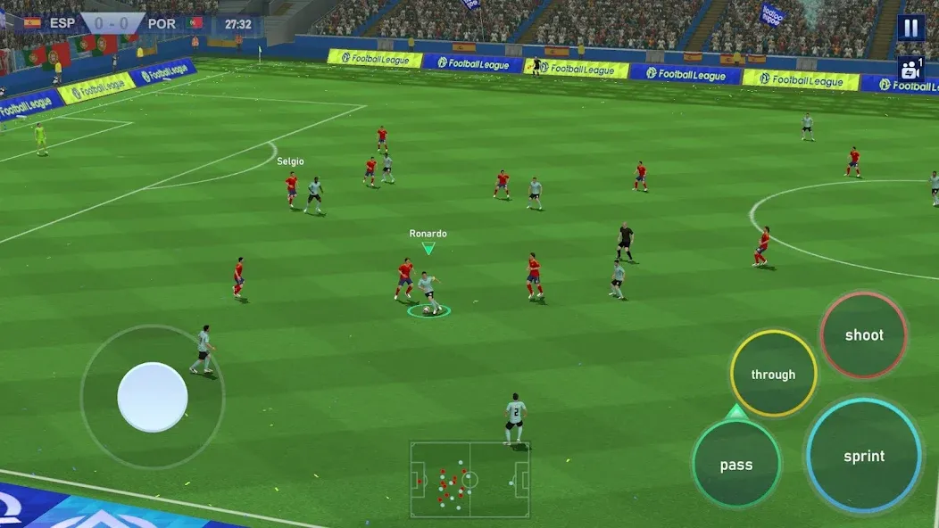Football League 2024 (Футбольная Лига 2023) [MOD: Мод Меню/Взлом] - Скриншот 2