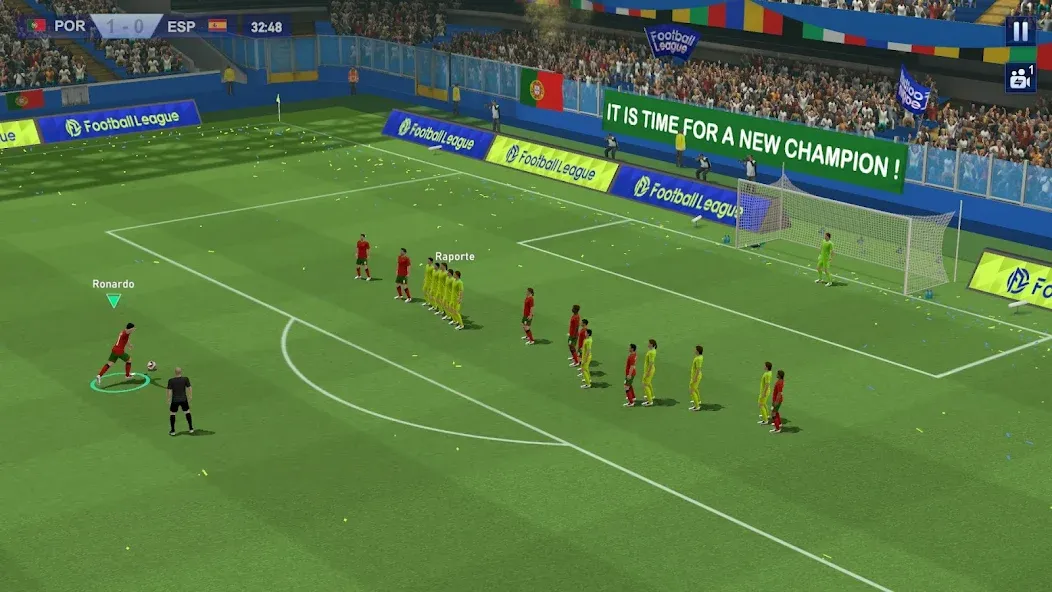 Football League 2024 (Футбольная Лига 2023) [MOD: Мод Меню/Взлом] - Скриншот 4