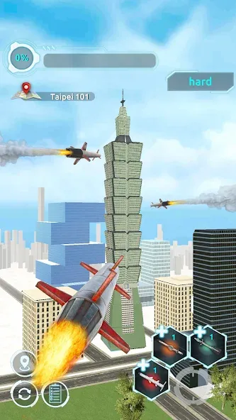 City Demolish: Rocket Smash! (Сити Демолиш) [MOD: Разблокировано] - Скриншот 2