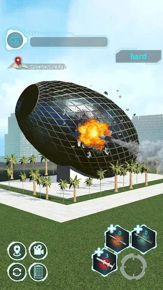 City Demolish: Rocket Smash! (Сити Демолиш) [MOD: Разблокировано] - Скриншот 3