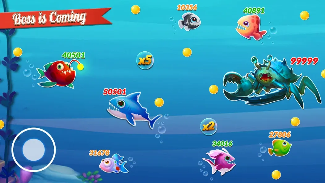 Fish.IO Fish Games Shark Games (Фиш Ай О Фиш Геймс Шарк Геймс) [MOD: Premium/Unlocked] - Скриншот 3