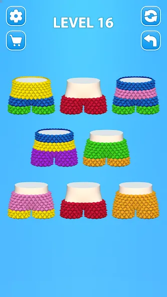 Cozy Knitting: Sorting games (Кози Ниттинг) [MOD: Все разблокировано] - Скриншот 3
