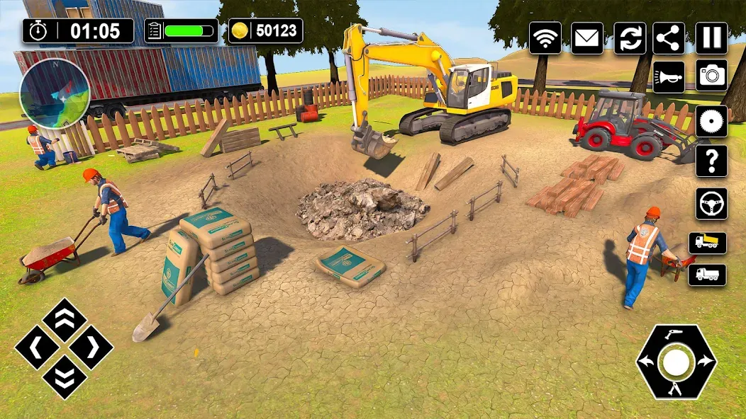 Wood House Construction Game [MOD: Бесконечные деньги] - Скриншот 5