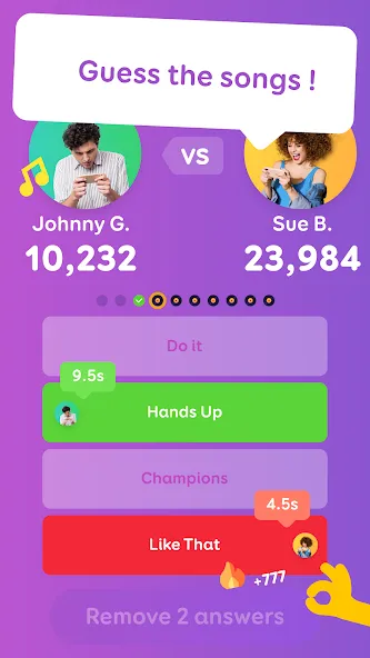 SongPop® — Guess The Song (СонгПоп) [MOD: Premium/Unlocked] - Скриншот 1