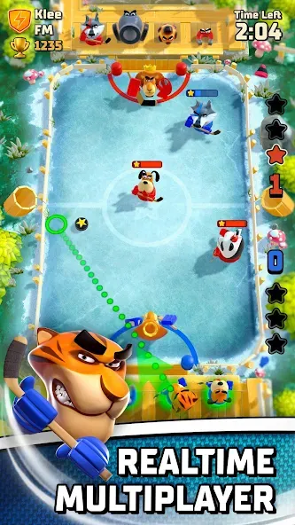 Rumble Hockey (Рамбл Хоккей) [MOD: Все открыто] - Скриншот 1