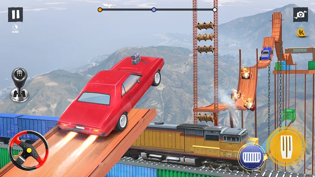 Car Stunt Games 3D Car Games [MOD: Мод Меню/Взлом] - Скриншот 1