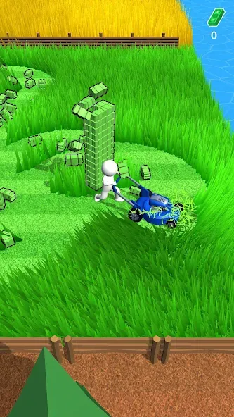 Stone Grass: Mowing Simulator (Стоун Грасс) [MOD: Все разблокировано] - Скриншот 2