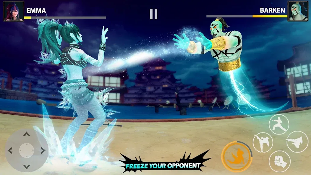 Ninja Clash: Karate Fighters (Ниндзя Мастер) [MOD: Premium/Unlocked] - Скриншот 3