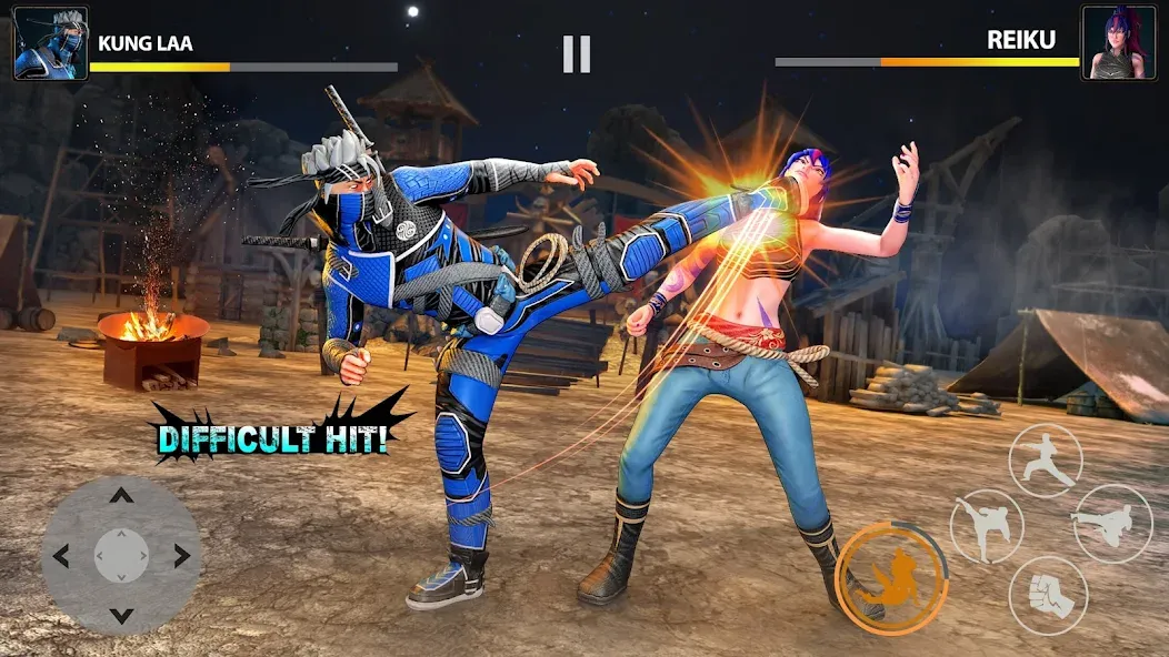 Ninja Clash: Karate Fighters (Ниндзя Мастер) [MOD: Premium/Unlocked] - Скриншот 5