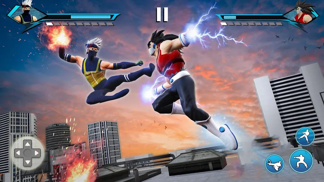 Karate King Kung Fu Fight Game (Карате Кинг Кунгфу Игра боя) [MOD: Меню/Много денег] - Скриншот 1