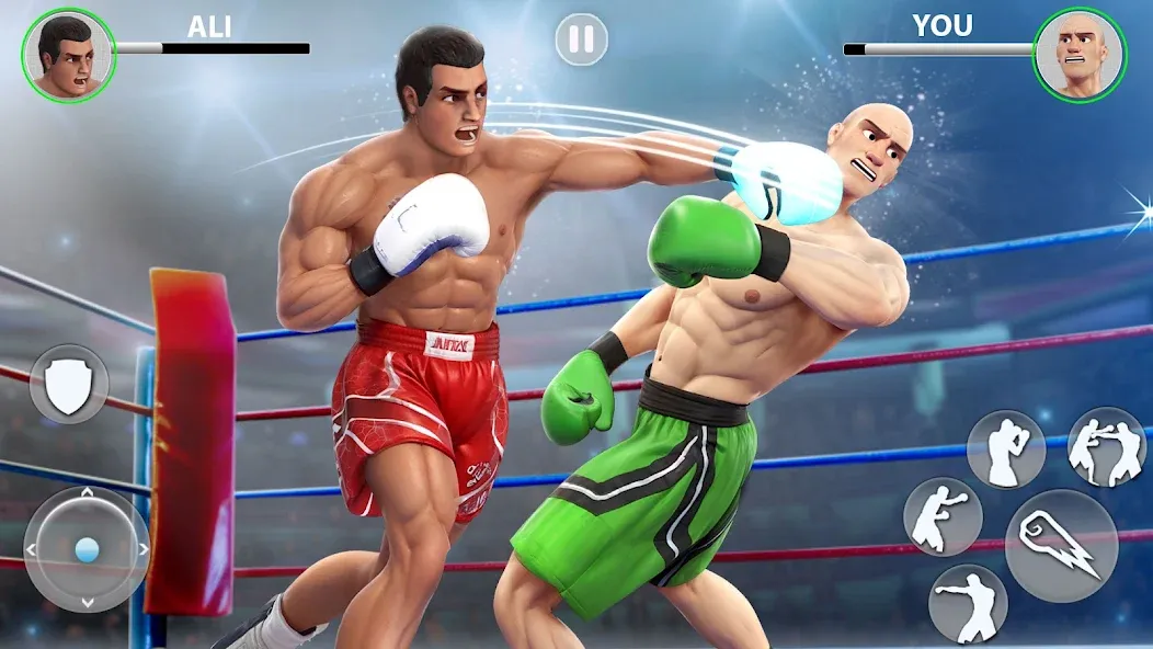 Kick Boxing Games: Fight Game [MOD: Меню/Много денег] - Скриншот 2