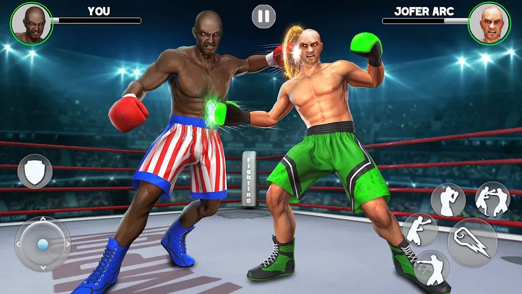 Kick Boxing Games: Fight Game [MOD: Меню/Много денег] - Скриншот 4