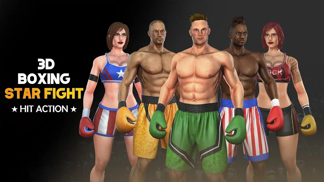 Kick Boxing Games: Fight Game [MOD: Меню/Много денег] - Скриншот 5