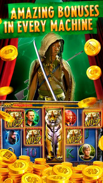 The Walking Dead Casino Slots (Зе Вокинг Дед Казино Слотс) [MOD: Premium/Unlocked] - Скриншот 4