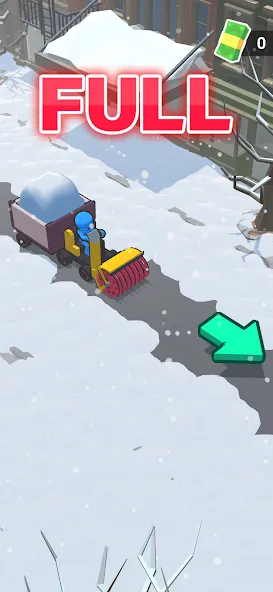 Snow shovelers — simulation (Сноубордисты) [MOD: Меню/Много денег] - Скриншот 2