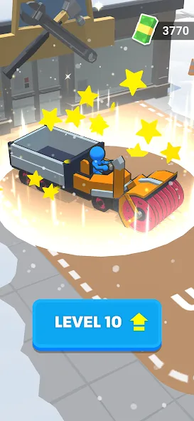 Snow shovelers — simulation (Сноубордисты) [MOD: Меню/Много денег] - Скриншот 4
