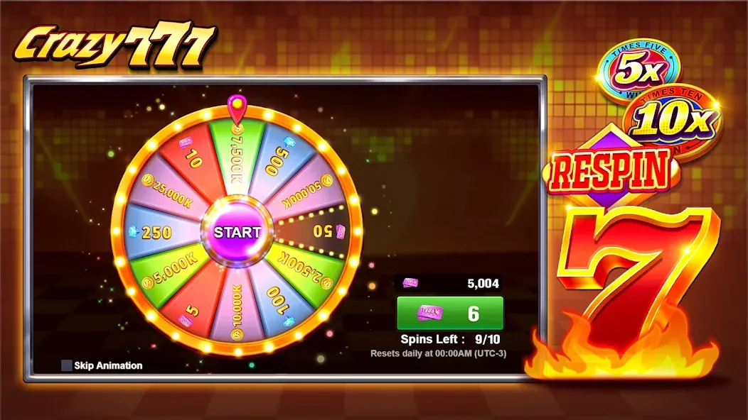 Crazy 777 Slot-TaDa Games (Крэйзи 777 Слот) [MOD: Меню/Много денег] - Скриншот 5
