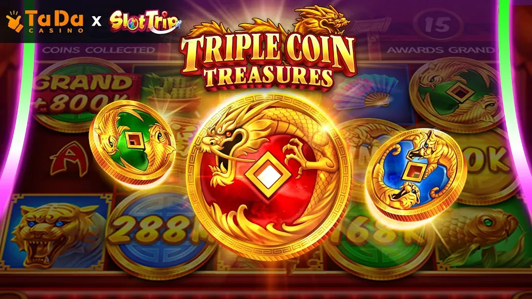 SlotTrip Casino — TaDa Slots (СлотТрип) [MOD: Мод Меню/Взлом] - Скриншот 1