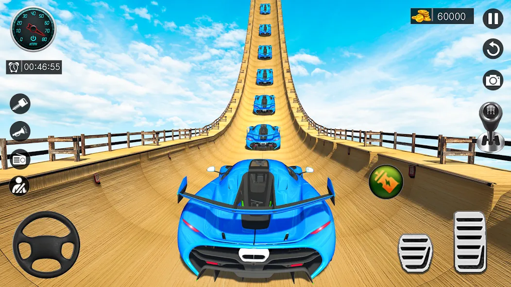 Ramp Car Game — Car Stunt (Рамп Кар Гейм) [MOD: Premium/Unlocked] - Скриншот 1