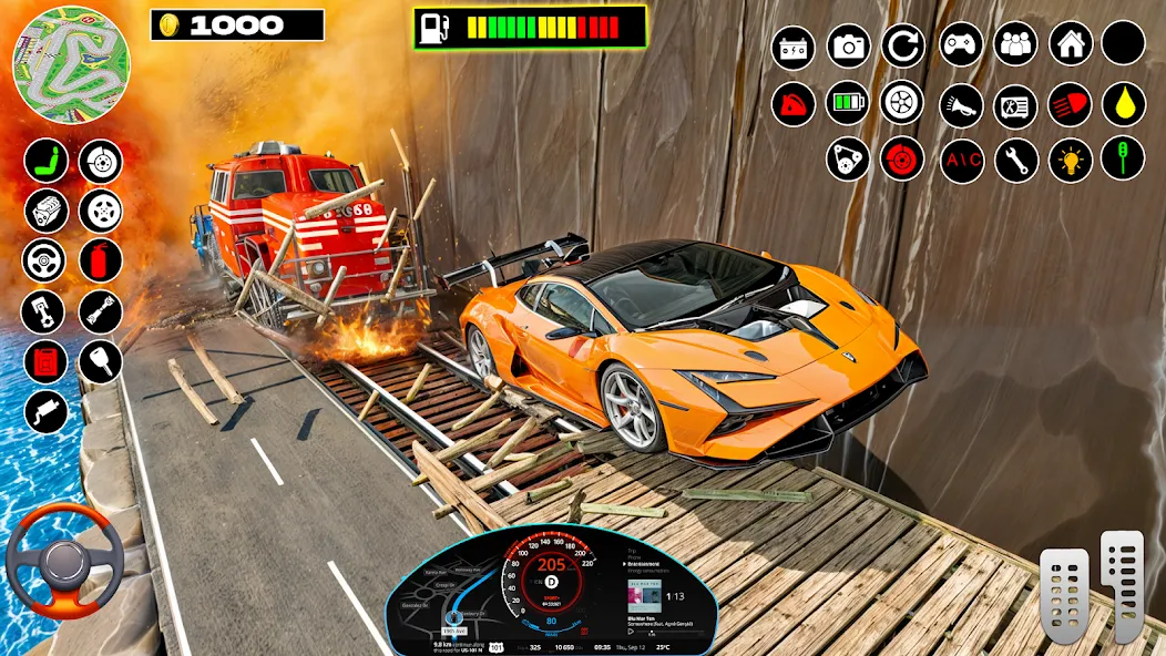 Rampa Car Game: GT Car stunts (Мега Рэмпс) [MOD: Все открыто] - Скриншот 1
