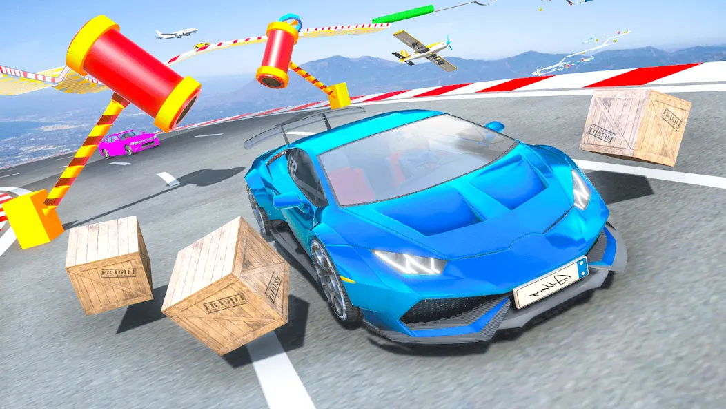 Ramp Car Games: GT Car Stunts (Рамп Кар Игры) [MOD: Меню/Много денег] - Скриншот 4