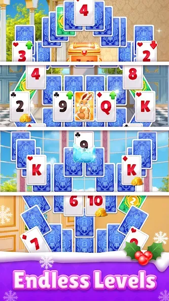 Royal Solitaire Tripeaks [MOD: Мод Меню/Взлом] - Скриншот 3
