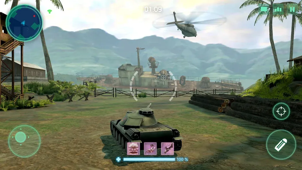War Machines：Tanks Battle Game (Вар Машины) [MOD: Все разблокировано] - Скриншот 1
