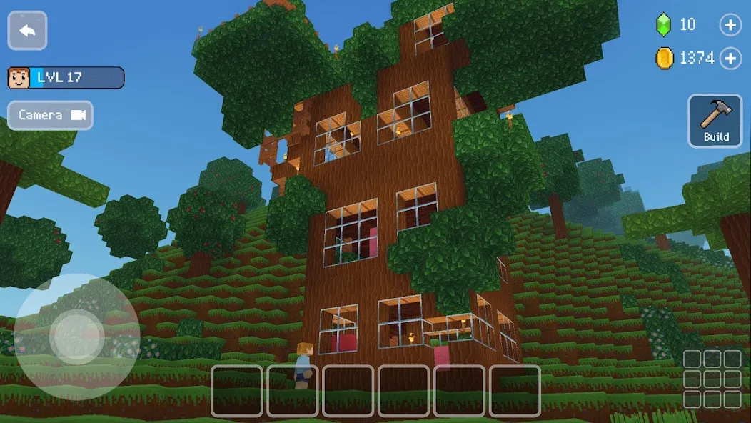 Block Craft 3D：Building Game [MOD: Mega Mod/Меню] - Скриншот 1