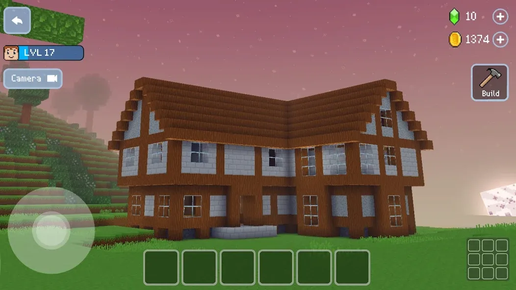 Block Craft 3D：Building Game [MOD: Mega Mod/Меню] - Скриншот 2