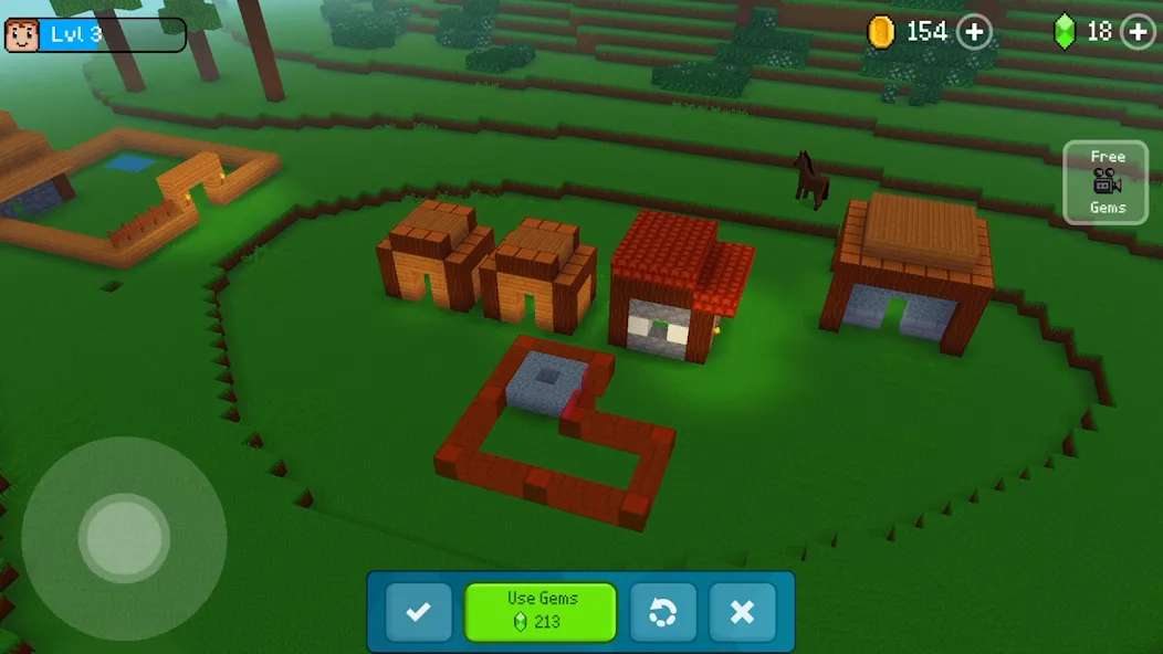 Block Craft 3D：Building Game [MOD: Mega Mod/Меню] - Скриншот 5