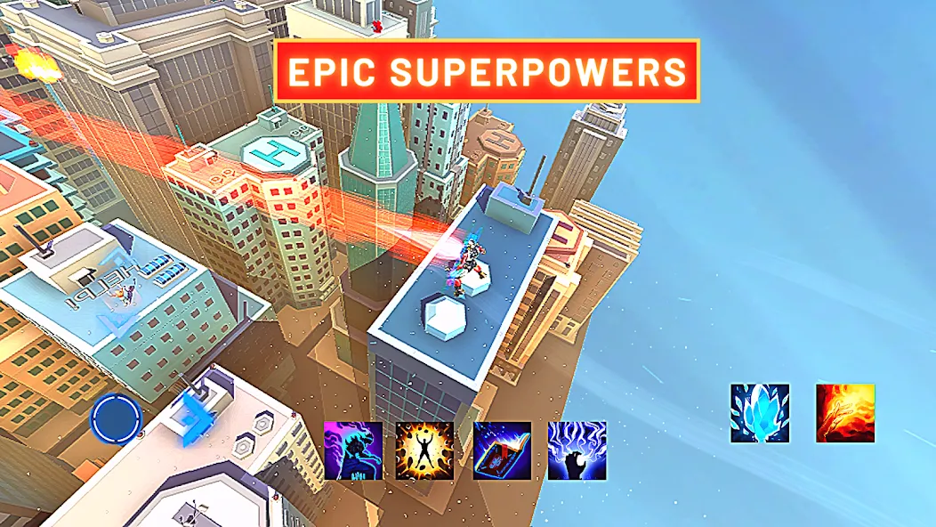 Super hero Flying iron jet man [MOD: Все разблокировано] - Скриншот 3