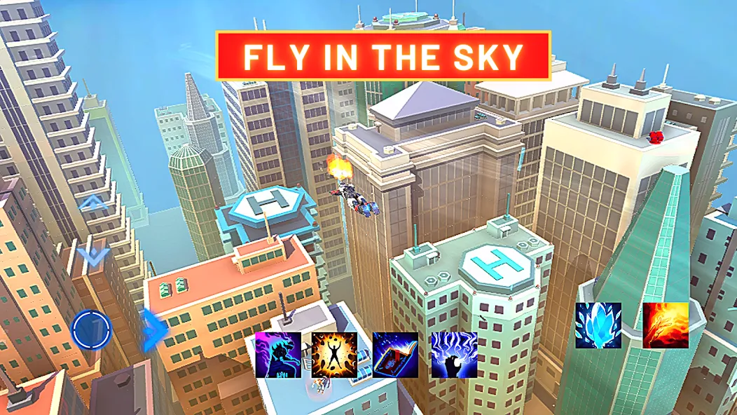 Super hero Flying iron jet man [MOD: Все разблокировано] - Скриншот 4