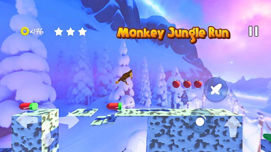 Monkey jungle run kong gorilla [MOD: Разблокировано] - Скриншот 4