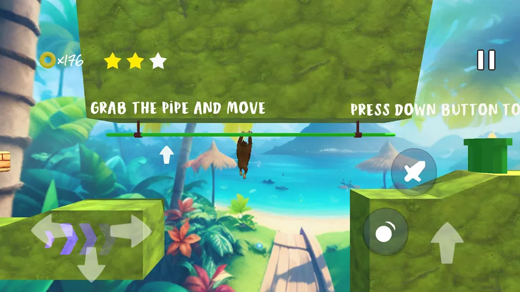 Monkey jungle run kong gorilla [MOD: Разблокировано] - Скриншот 5