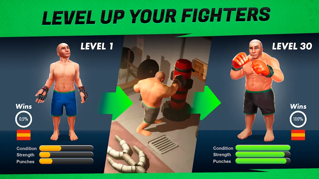 MMA Manager 2: Ultimate Fight (ММА Менеджер 2) [MOD: Бесконечные деньги] - Скриншот 2