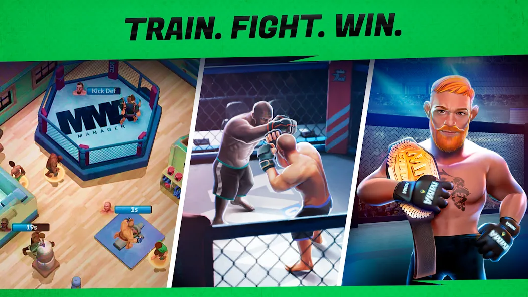 MMA Manager 2: Ultimate Fight (ММА Менеджер 2) [MOD: Бесконечные деньги] - Скриншот 5