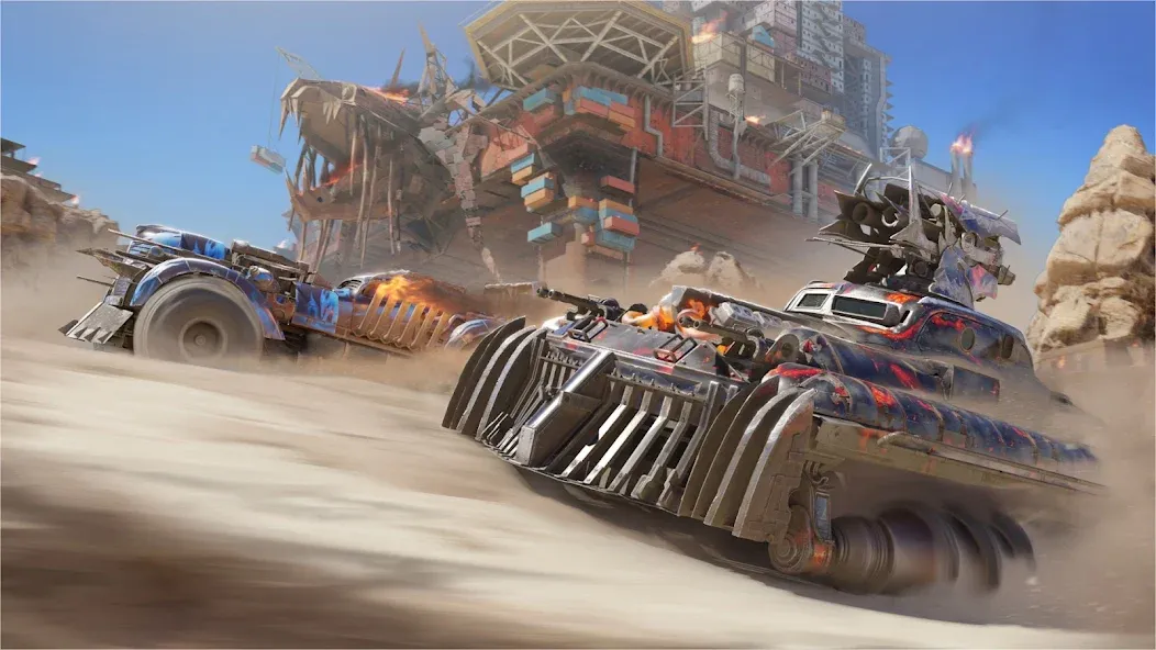 Crossout Mobile — PvP Action (Кроссаут Мобайл) [MOD: Все разблокировано] - Скриншот 1