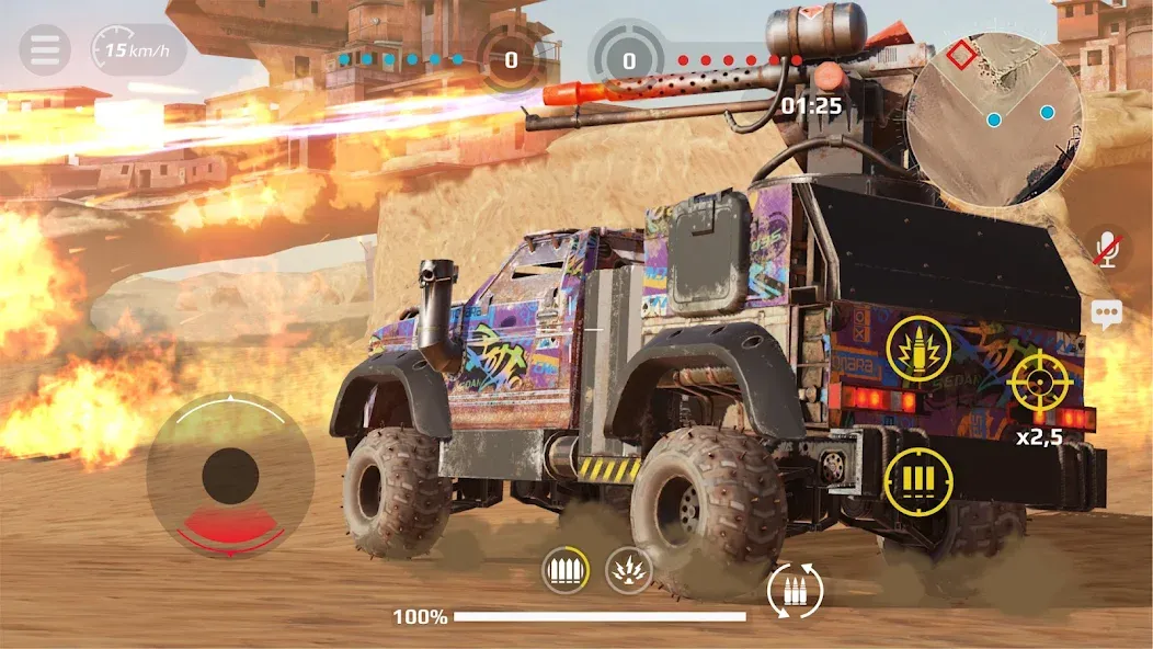 Crossout Mobile — PvP Action (Кроссаут Мобайл) [MOD: Все разблокировано] - Скриншот 2