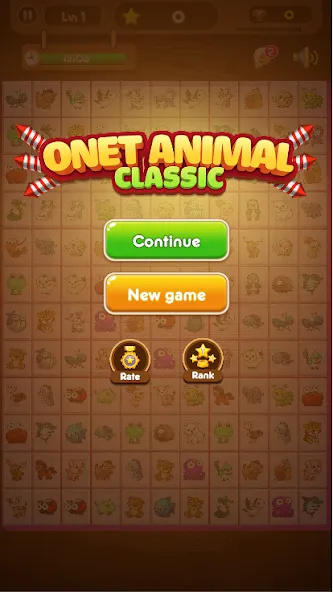 Onet Connect Animal Game (Онет Соединить Животные игра) [MOD: Все разблокировано] - Скриншот 4