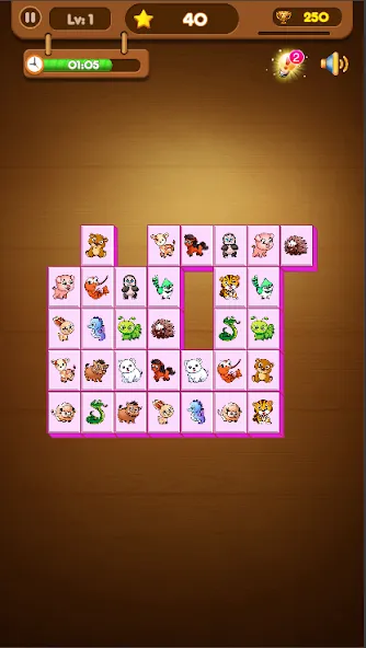 Onet Connect Animal Game (Онет Соединить Животные игра) [MOD: Все разблокировано] - Скриншот 5