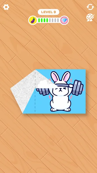 Paper Fold (Пэйпер Фолд) [MOD: Бесконечные деньги] - Скриншот 1