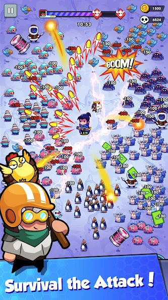Hero Survival IO (Хиро Сурвайвал ИО) [MOD: Все разблокировано] - Скриншот 2