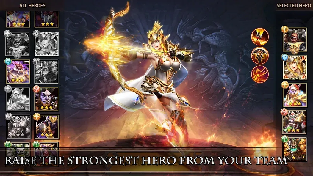 Trials of Heroes: Idle RPG (Триалс оф Хироес) [MOD: Mega Mod/Меню] - Скриншот 1