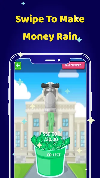 Money Clicker Game -Money Rain [MOD: Разблокировано] - Скриншот 4
