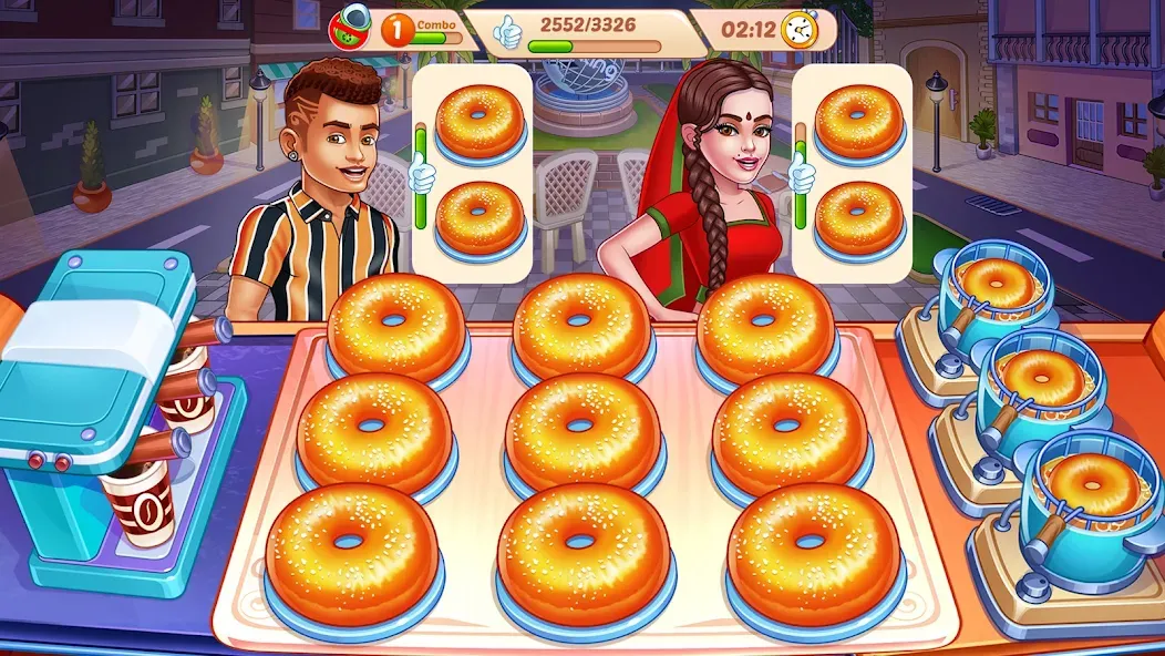 American Cooking Star Games (Американская звезда кулинарии) [MOD: Много монет/Энергии] - Скриншот 1