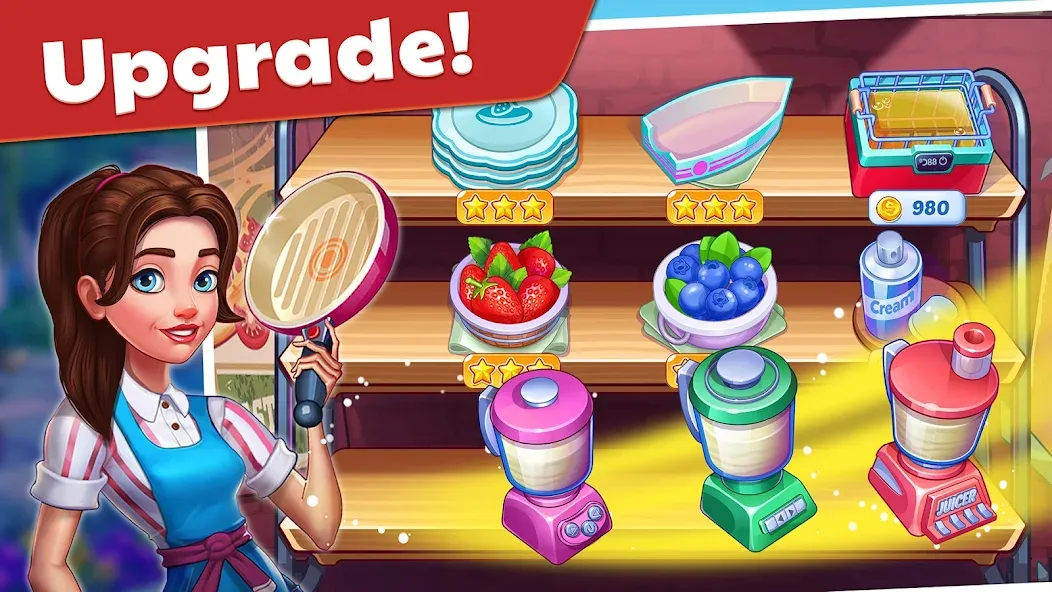 American Cooking Star Games (Американская звезда кулинарии) [MOD: Много монет/Энергии] - Скриншот 3