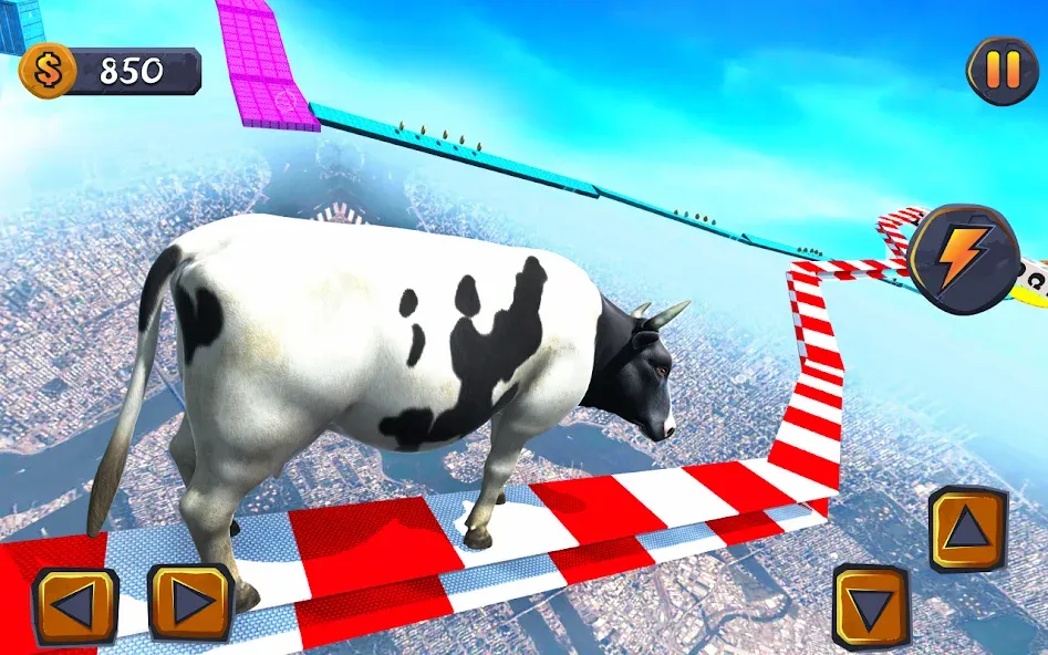 Epic Cow Ramp Rush Run Game [MOD: Бесконечные деньги] - Скриншот 3