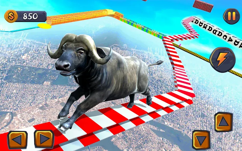 Epic Cow Ramp Rush Run Game [MOD: Бесконечные деньги] - Скриншот 4