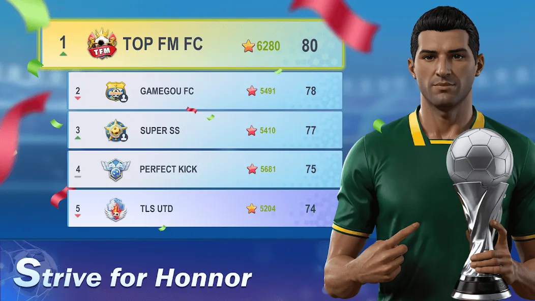 Top Football Manager 2024 (Топ Футбольный Менеджер 2023) [MOD: Бесконечные деньги] - Скриншот 3